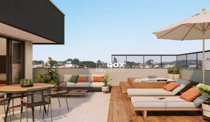 Cobertura na planta com 2 quartos 1 suíte à venda, 147 m² por R$ 1.373.640 - Portão, Curitiba/PR