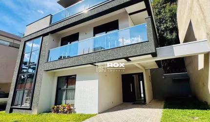 Casa nova e mobiliada com 3 quartos para alugar, 133 m² por R$ 15.000/mês - Santa Felicidade - Curitiba/PR