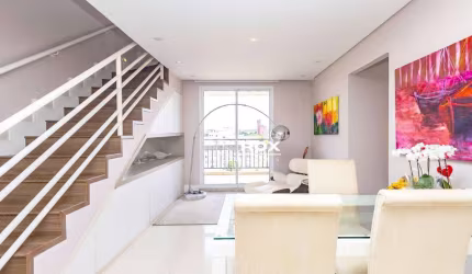 Cobertura duplex com 3 quartos 2 suítes à venda, 179 m² por R$ 1.490.000 - Bacacheri, Curitiba/PR