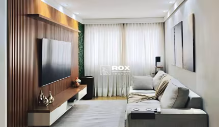 Apartamento mobiliado com 3 quartos para alugar, 72 m² por R$ 4.500/mês - Cristo Rei, Curitiba/PR