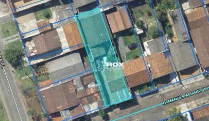 Terreno à venda, 370 m² por R$ 450.000 - Cajuru, Curitiba/PR