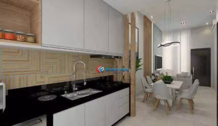 Casa com 3 quartos à venda, 105 m² por R$ 765.000 - Condomínio Monterrey - Monte Mor/SP