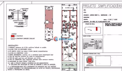Casa com 2 dormitórios à venda, 114 m² por R$ 450.000,00 - Jardim Boer II - Americana/SP