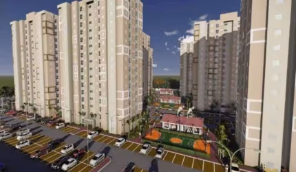 Apartamento com 2 dormitórios à venda, 49 m² por R$ 245.000,00 - Parque dos Pinheiros - Nova Odessa/SP