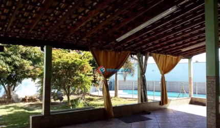 Chácara com piscina em terreno de esquina com 466 m², montada para eventos e locação por R$ 450.000 - Jardim Mirassol - Campinas/SP. Estuda proposta