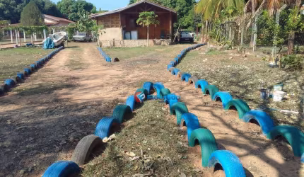 Rancho no meio a natureza, as margens da represa, rico em peixes,  2 quartos,  terreno 1000 M², constr. 85 m² por R$ 180.000 - Sobradinho - Adolfo/SP