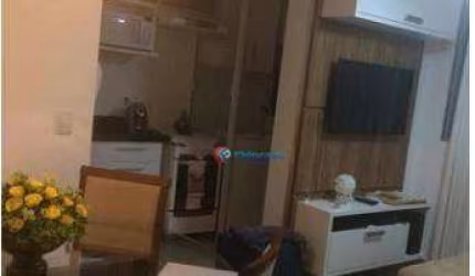 Apartamento com 2 dormitórios à venda, 50 m² por R$ 195.000 - Chácara Letônia - Americana/SP