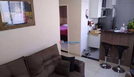 Apartamento com 2 quartos, 50 m² - Hortolândia/SP