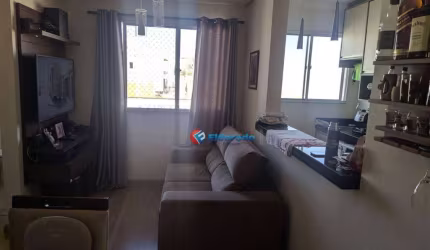 Apartamento com 2 dormitórios à venda, 44 m² por R$ 210.000,00 - Chácara Letônia - Americana/SP
