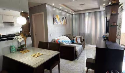 Apartamento com 2 dormitórios à venda, 52 m² por R$ 260.000,00 - Chácara Santa Antonieta (Nova Veneza) - Sumaré/SP