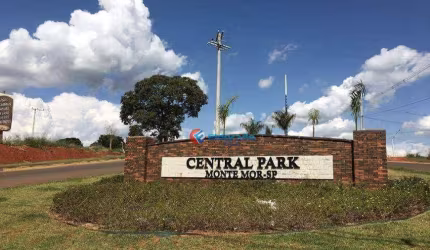 Terreno à venda, 161 m² por R$ 107.000,00 - Central Park - Monte Mor/SP