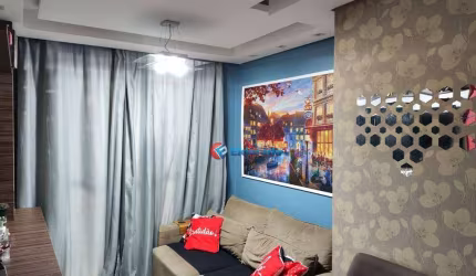 Apartamento com 2 dormitórios à venda, 54 m² por R$ 270.000,00 - Jardim Do Lago Continuação - Campinas/SP