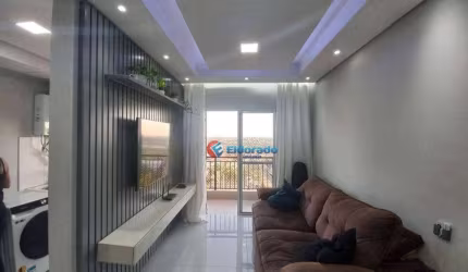 Apartamento com 2 dormitórios à venda, 56 m² por R$ 325.000,00 - Chácara Bela Vista - Sumaré/SP