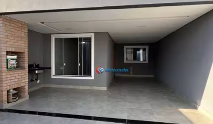 Casa com 3 quartos à venda, 119 m² por R$ 690.000 - Parque Universitário - Americana/SP