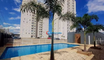 Apartamento com 3 dormitórios para alugar, 75 m² por R$ 2.551,00/mês - Parque Gabriel - Hortolândia/SP