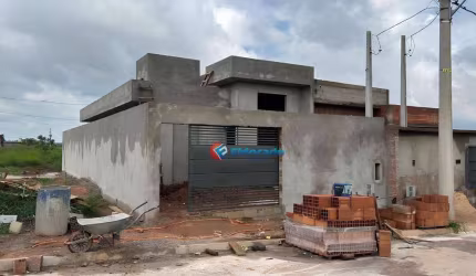 Casa em fase de acabamento à venda – 3 quartos (1 suíte) – Parque Vasconcellos, Hortolândia/SP