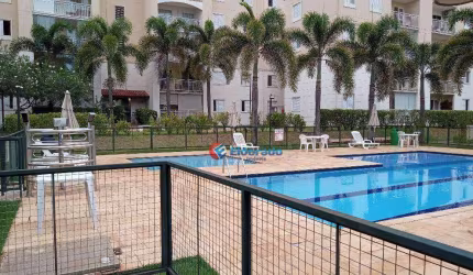 Apartamento com 3 dormitórios para alugar, 84 m² por R$ 3.820,00/mês - Vila São Francisco - Hortolândia/SP