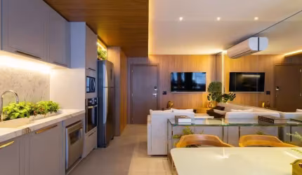 Apartamento no Azure Compact Life com 81 m², 2 Suítes , Setor Marista, Goiâni