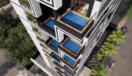 Opus Gyro Rooftop de 129m² com 3 suítes e Piscina privativa no Setor Marista
