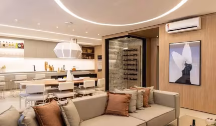 Apartamento sofisticado com 3 suítes e varanda gourmet