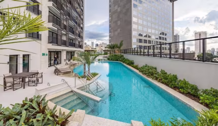 Apartamento novo e mobiliado no Marista.