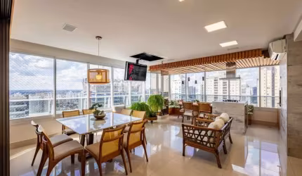 Apartamento à venda mobiliado , Residencial Monte Logan , com 4 suítes no Setor