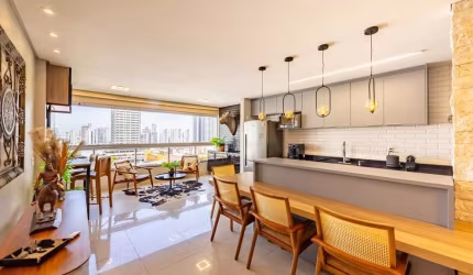 Apartamento à venda , Inspirare Spa Residence , mobiliado com 3 suítes no Setor