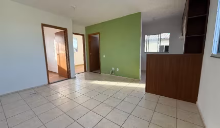 Locação fixa, 2 quartos, 1 vaga, condomínio com piscina, churrasqueira, portaria - Jardim Esperança