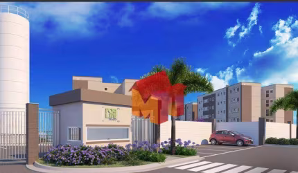 Apartamento com 2 dormitórios à venda, 39 m² por R$ 185.900 - Planalto do Sol II - Santa Bárbara D'Oeste/SP