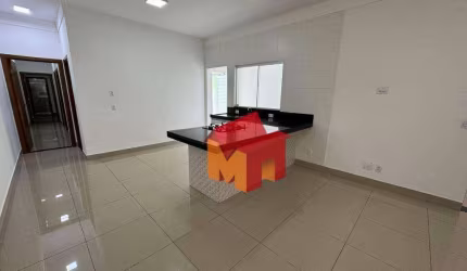 Casa com 3 dormitórios para alugar, 100 m² por R$ 2.580,00/mês - Jardim Alvorada - Americana/SP