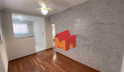 Apartamento com 2 dormitórios para alugar, 60 m² por R$ 1.360,00/mês - Jardim Recanto - Americana/SP