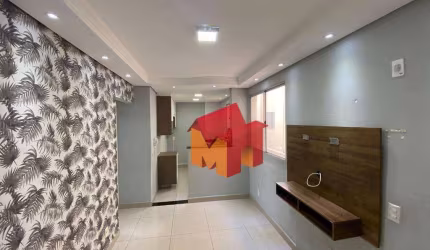 Apartamento com 2 dormitórios para alugar, 60 m² por R$ 1.425,00/mês - Jardim Recanto - Americana/SP