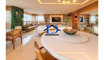 Luxuoso apartamento à venda no Setor Marista, Goiânia-GO: 4 quartos, 4 suítes, 4 salas, 6 banheiros, 2 vagas de garagem, 216m².