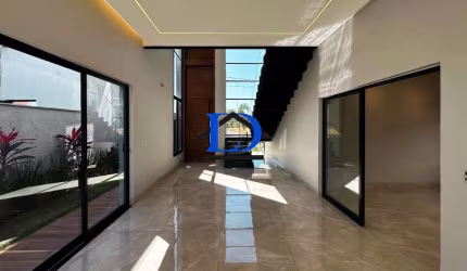Casa de luxo em condomínio no Residencial Parqville Jacarandá: 4 quartos, 1 suíte, 2 salas, 3 banheiros, 4 vagas de garagem, 272m². Venha conferir!