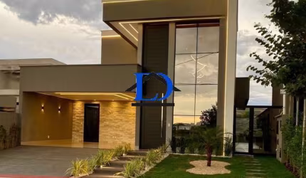 Espetacular casa de 3 quartos em condomínio de luxo em Aparecida de Goiânia - Residencial Parqville Jacarandá - Imperdível!