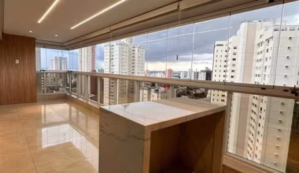 Apartamento à venda em Goiânia-GO, Setor Oeste: 4 quartos, 4 suítes, 2 salas, 5 banheiros, 3 vagas de garagem - 178m².