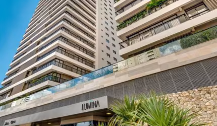 Apartamento Lumina Marista Setor Marista: 4 quartos, 4 suítes, 3 salas, 5 banheiros, 221m². Venha conferir!