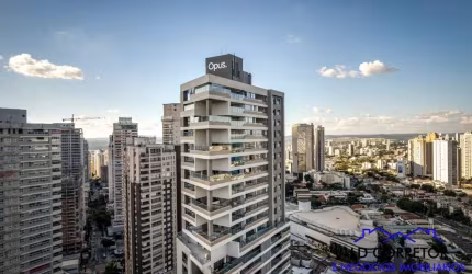 Venda de Apartamento de Luxo no Setor Marista em Goiânia-GO: 4 quartos, 4 suítes, 3 salas, 5 banheiros, 3 vagas de garagem.