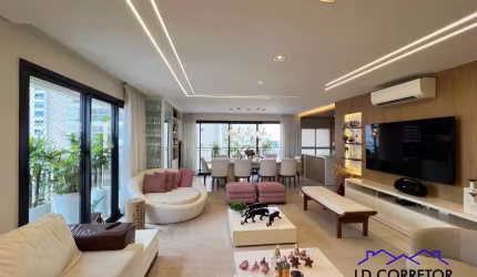 Imperdível! Apartamento de Luxo no Setor Marista, Goiânia-GO: 3 quartos, 3 suítes, 3 salas, 5 banheiros, 3 vagas, 221m².