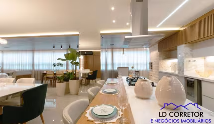 Imperdível apartamento de luxo no Setor Marista: 4 quartos, 4 suítes, 4 salas, 5 banheiros, 4 vagas, 260m² - Goiânia-GO