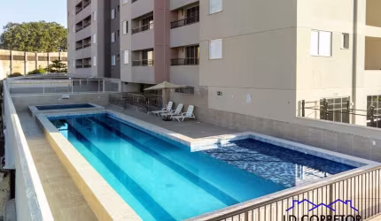 Apartamento novo e nunca habitado no Setor Negrão de lima em Goiânia com lazer completo