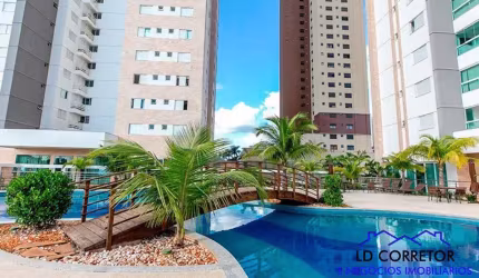 Apartamento de luxo com 3 quartos e 3 suítes no Setor Bueno, Goiânia - 122m² - 2 vagas - Imperdível!
