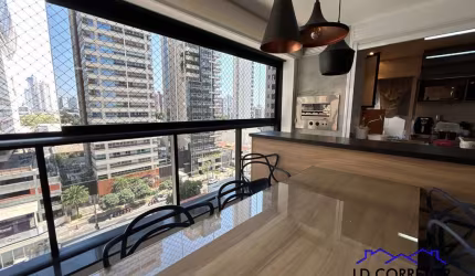 Apartamento de luxo no Setor Marista: 3 quartos, 3 suítes, 3 salas, 4 banheiros, 2 vagas de garagem e 121m² - Goiânia-GO.