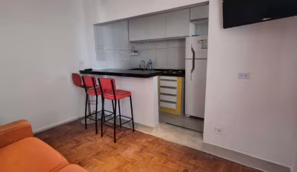 Apartamento tipo para locação com 1 quarto, sendo 1 suíte, 36m²