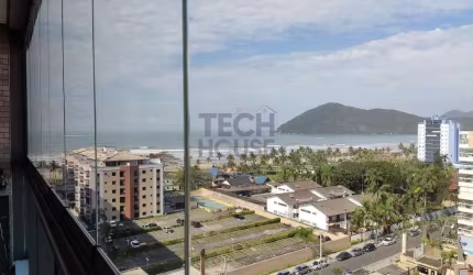 Alto Padrão 2 quartos sendo 1 suíte, vista para o mar