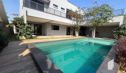 CASA DE 486M² DE ÁREA CONSTRUÍDA COM 5 SUÍTES NO CONDOMINÍO RESERVA DA SERRA- JUNDIAÍ - SP