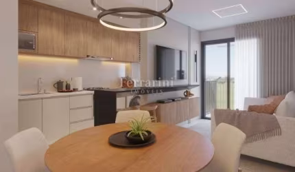 Apartamento com 2 quartos à venda na Rua José Izidoro Biazetto, nº 403, Mossunguê, Curitiba, 55 m2 por R$ 617.976