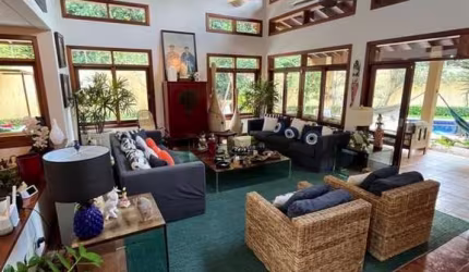 Casa para Venda em São Sebastião, Juréia, 5 dormitórios, 5 suítes, 6 banheiros, 4 vagas