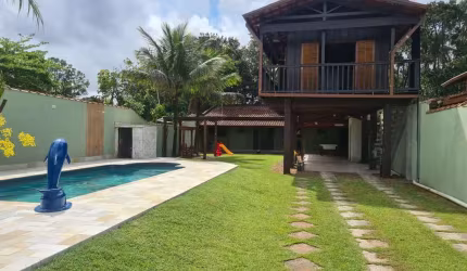 Casa para Venda em São Sebastião, Boraceia, 4 dormitórios, 1 suíte, 3 banheiros
