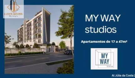 Stúdios My Way Residence bairro Campina Siqueira, Curitiba.